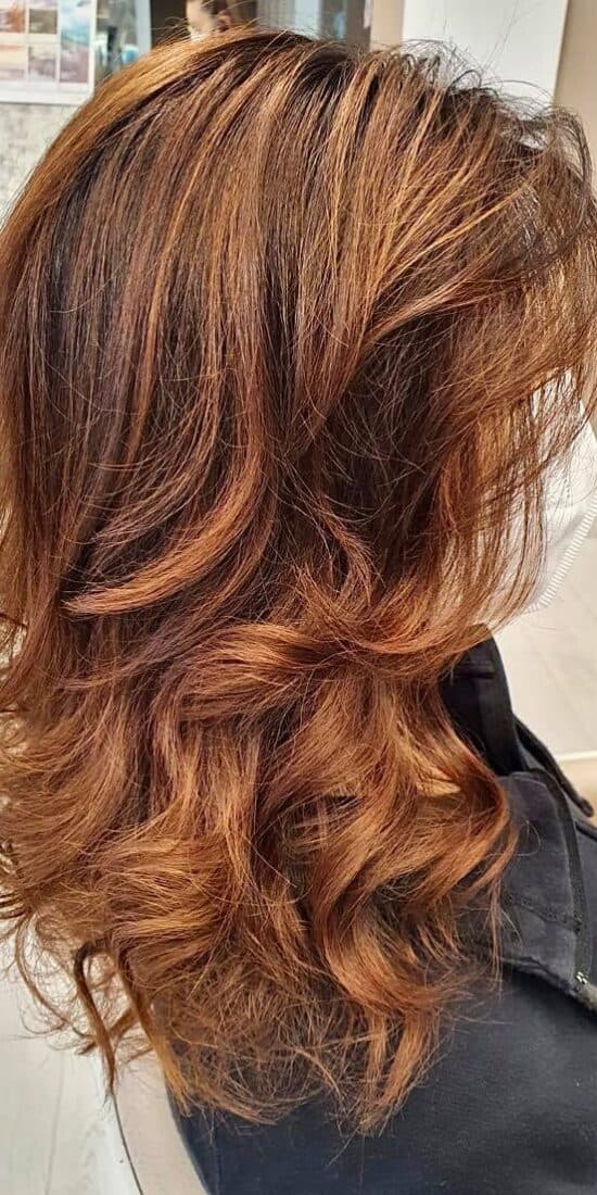 Colore caldo ramato